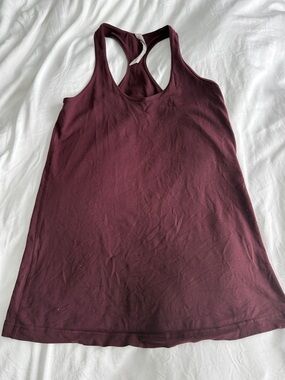 Lululemon Racerback Tank Top - Burgundy